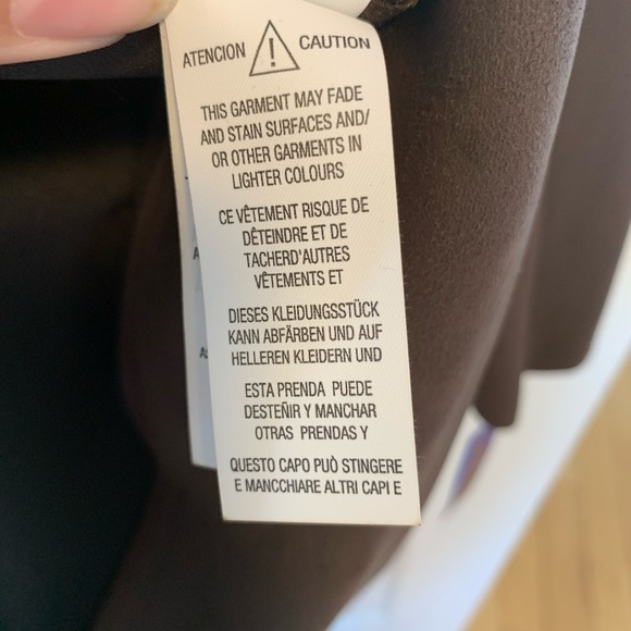 Nygard Faux-Suede Trench Coat XL - Picture 6 of 7